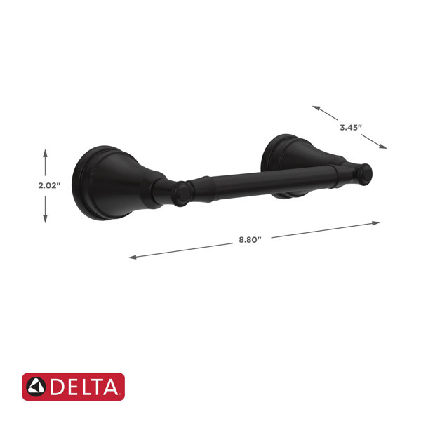 Delta Mylan 4Piece Bath Accessory Set In Matte Black & Reviews Wayfair